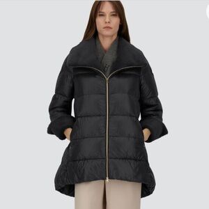 Herno A SHAPE JACKET IN NYLON ULTRALIGHT AND LADY ALTERNATIVE FUR